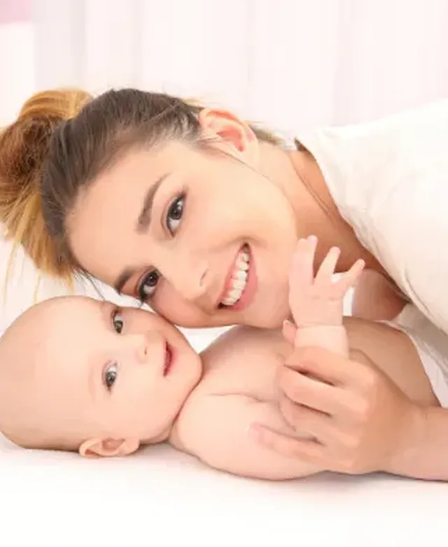 Breathing and positioning practice during a birth preparation session at Zone Physical Therapy