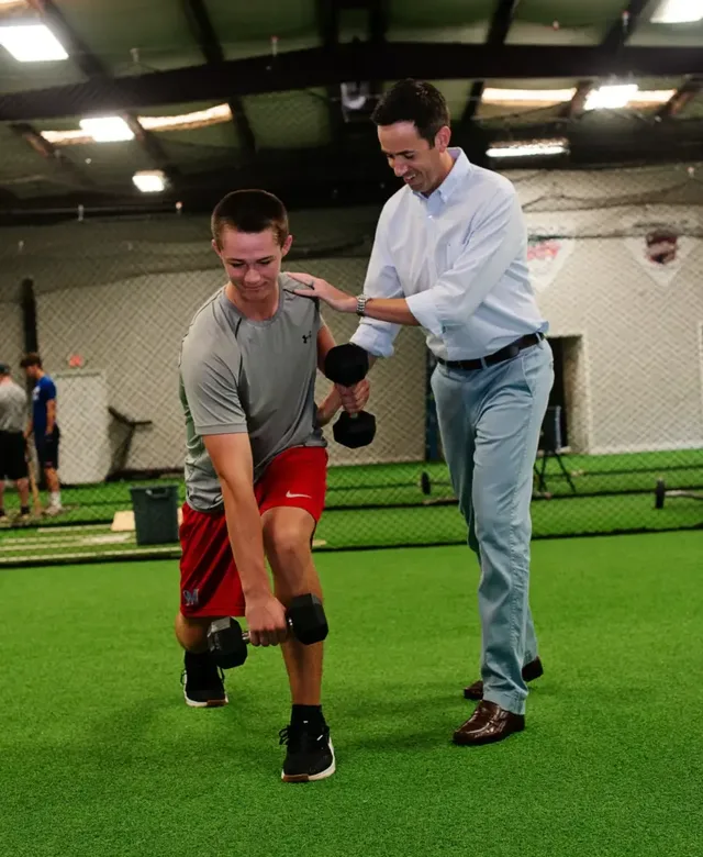 Orthopedic therapy session at Zone Physical Therapy