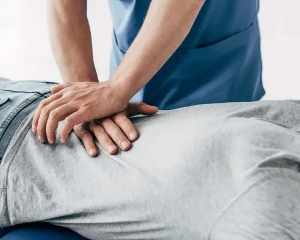 Orthopedic physical therapy evaluation at Zone Physical Therapy in Greer, SC