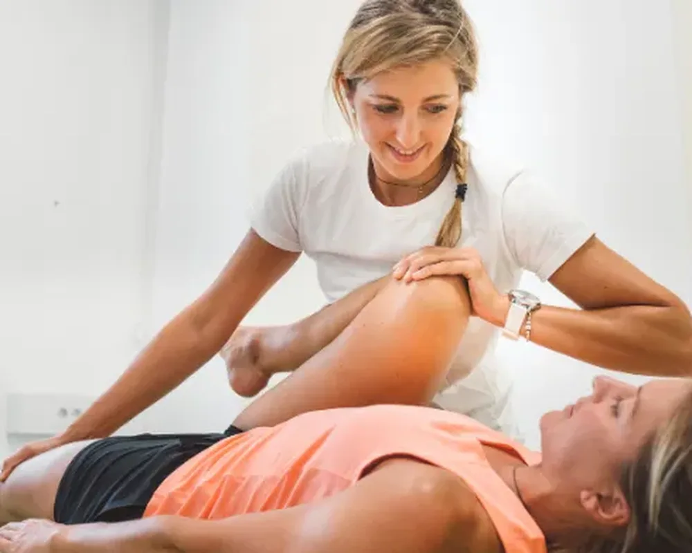 Pelvic floor physical therapy consultation room at Zone Physical Therapy in Greer, SC